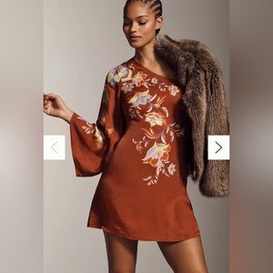 FARM Rio One Shoulder Floral Dress